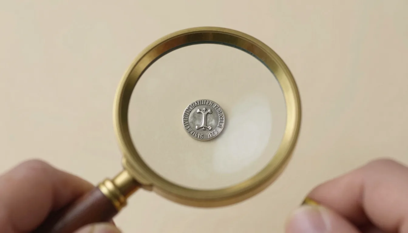 Step by step silver hallmark identification