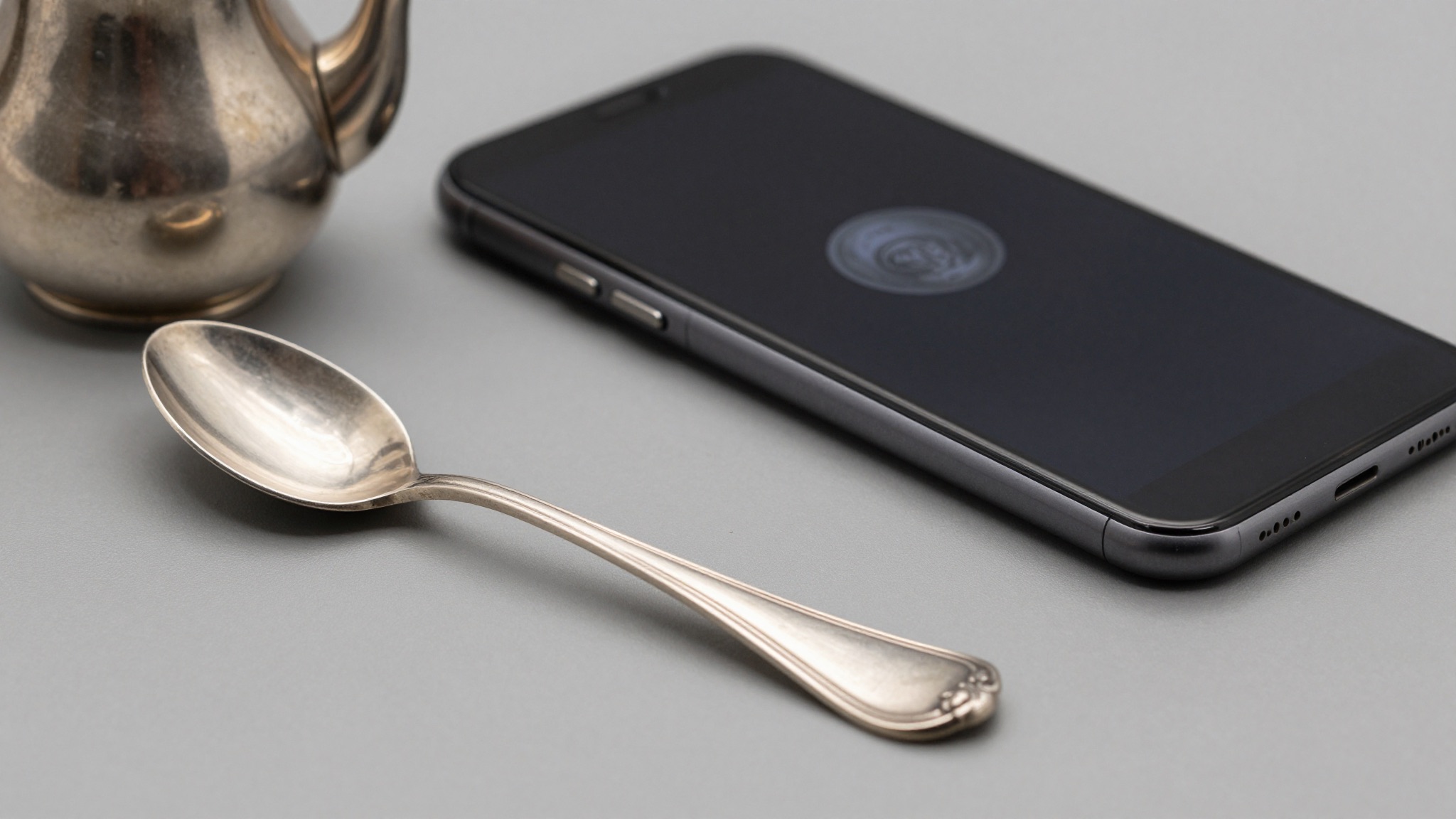 WorthPoint and a silver identifier app compared for valuing antique silver hallmarks