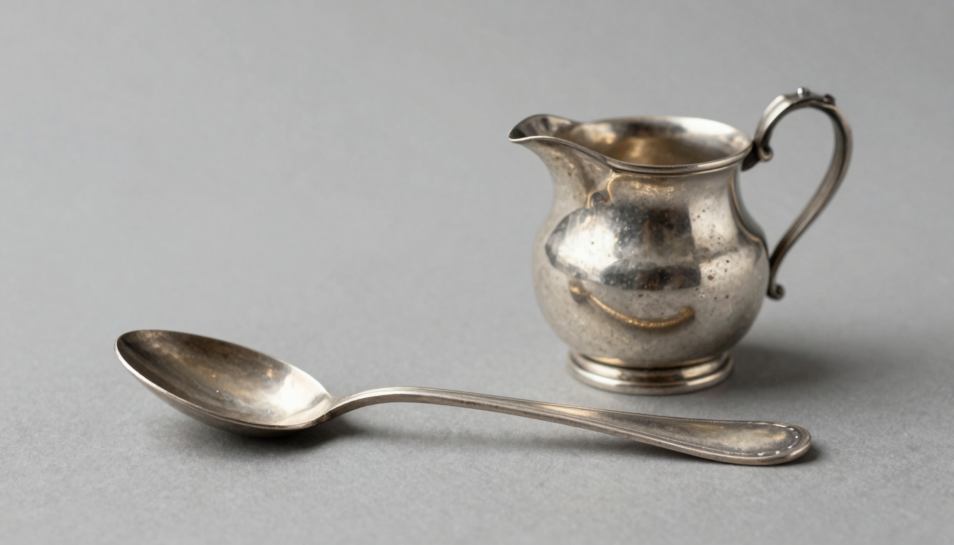 How to identify antique silver with no hallmarks