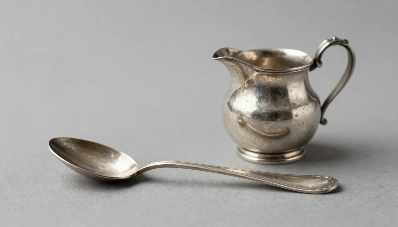 How to identify antique silver with no hallmarks
