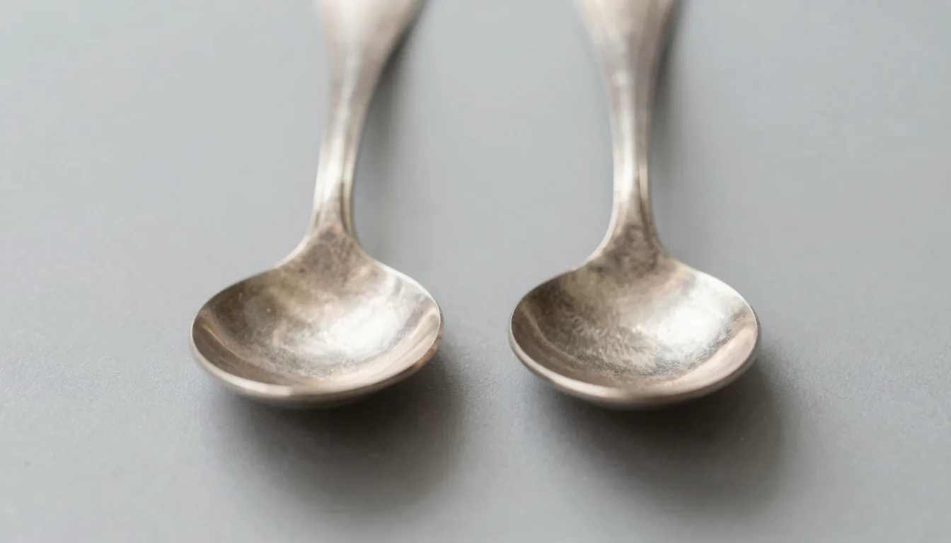 How to tell silver plate from sterling without any marks