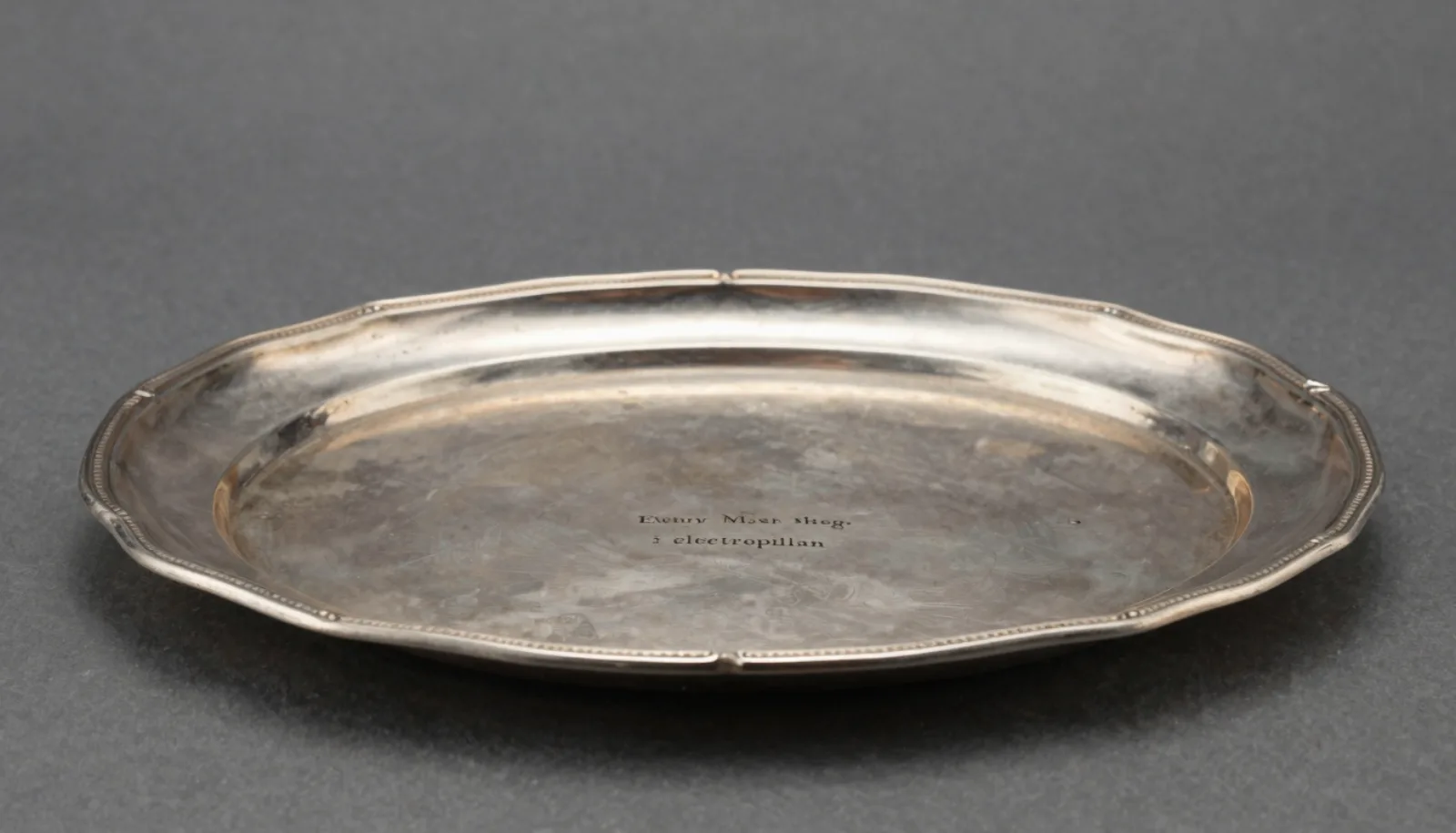 Mappin and Webb marks: Prince’s Plate